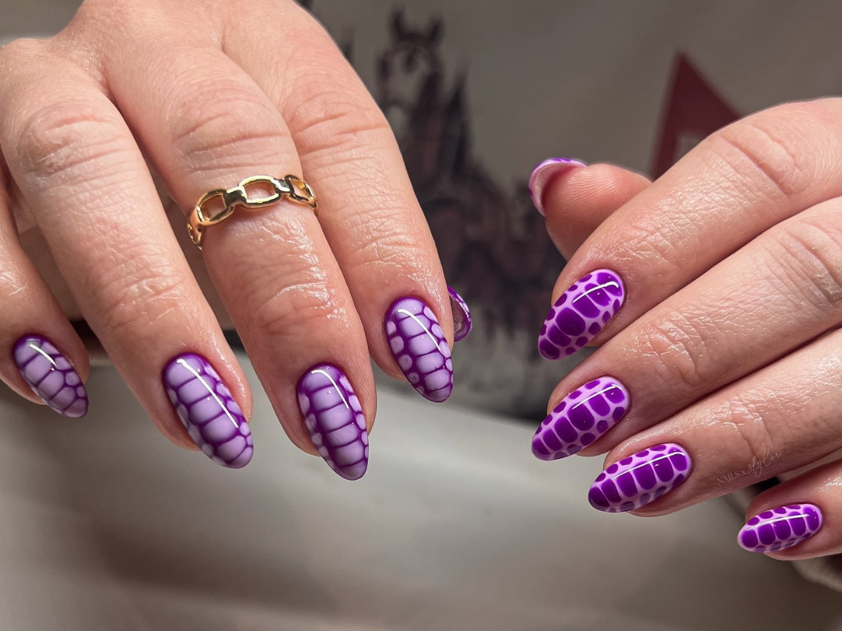 10 Purple Nail Art Ideas That Look Magical